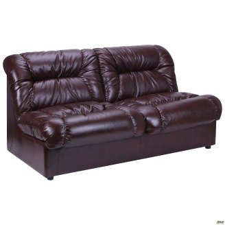 Диван Richman Визит Двойка 870 x 1650 x 850H см Титан Dark Brown Коричневый