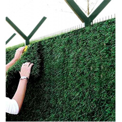 Установка і монтаж зеленого паркану Green mix. Гайсин
