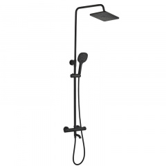 Душова система Globus Lux Termostatic R GLA-0041T-BB чорний Ізмаїл