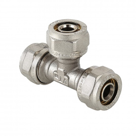 Трійник обтискний Valtec 20 мм (VTm.331.N.202020)