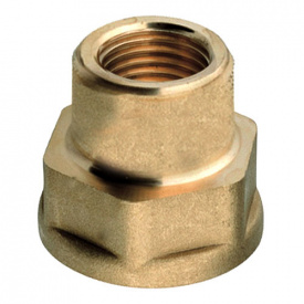 Муфта редукційна латунна Ø1/2" х 1" ВВ FP Pattaroni F271R005
