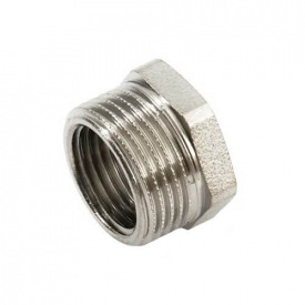 Перехідник шестикутний General Fittings 1x1/2 ВЗ хром