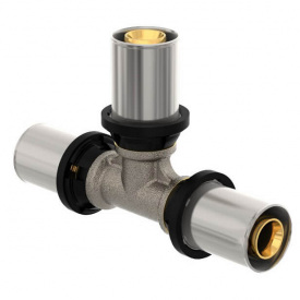 Трійник-прес Purmo 32x26x20