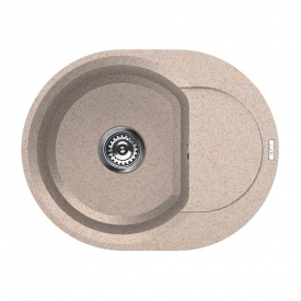Мийка гранітна Elleci Easy Round avena 51, бежевий (21122024017)