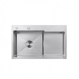Кухонна мийка Kroner KRP Gebürstet 49х78х23 см 7848LHM