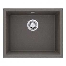 Мийка кухонна Deante corda, граніт, квадрат, без крила, антрацит (ZQA_T10C)