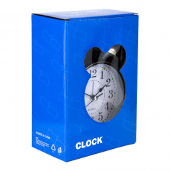 Годинник настільний Clock з будильником Моен Класік Тихий хід 16х11, 5х5, 5 см Бронзовий (16283) Оріхів