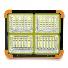 Портативна сонячна батарея універсальна для заряду Power bank Solar LED light D8 12000 mAH (1756375632) Володарск-Волынский