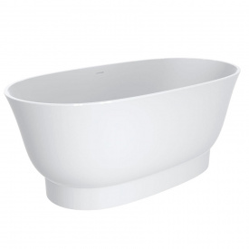 Ванна зі штучного каменю Miraggio Molly 160x80 білий