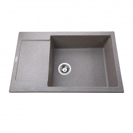 Гранітна мийка Globus Lux MALABI 780x500, мокко