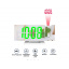 Годинник настільний електронний з проекцією та будильником Gaosuo DS-3618LP LED White Жмеринка