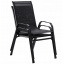 Крісло садове Garden Line Majorka Black Днепрорудное