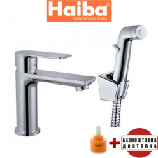 Смеситель для умывальника Haiba ALEX SH (Chr-001) с лейкой