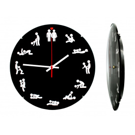 Настінний годинник Montre Kamasutra 30х30х5 см Скло Тихий хід (17010)