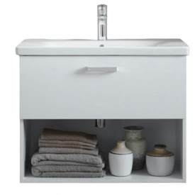 Тумба з умивальником Kolpa San Evelin Oue 80 II WH білий (573890)