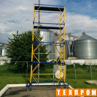 Стальная вышка-тура 5 м 1.7 х 0.8 (м) 3+1 Техпром