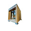Mini Sauna 3,0х2,3м Gartensauna-37 в скандинавском стиле с панорамным окном от Thermowood Production Виноградов