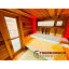 Mini Sauna 3,0х2,3м Gartensauna-37 в скандинавском стиле с панорамным окном от Thermowood Production Виноградов
