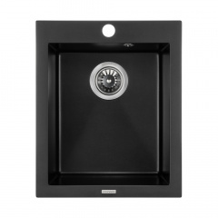 Кухонна мийка Granado Cadiz black shine Софіївська Борщагівка