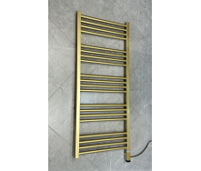 Полотенцесушитель электрический Terma Fiona 1140x500 Brass тен ONE