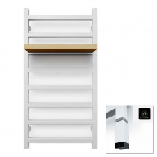 Полотенцесушитель электрический Terma Simple 960x500 White тен ONE