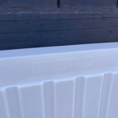 Дорожній блок водоналивний пластиковий білий 1.2 (м) Стандарт Івано-Франківськ