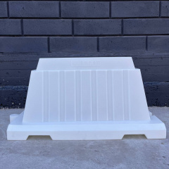 Дорожній блок водоналивний пластиковий білий 1.2 (м) Стандарт Івано-Франківськ