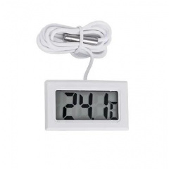 Термометр цифровий з виносним датчиком 1 Termo Ho білий (ЦУ50794) Чортков