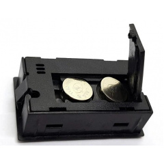 Термогігрометр цифровий Temo Ho вологомір термометр чорний (РР050795) Дніпрорудне