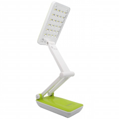 Настільна світлодіодна лампа Topwell 1019 акумуляторна 1200mAh 24LED Green (3_00924) Киев