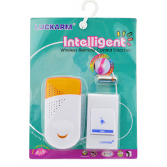 Бездротовий дверний дзвінок Luckarm Intelligent A8603 220V Yellow (np2_6613) Первомайськ