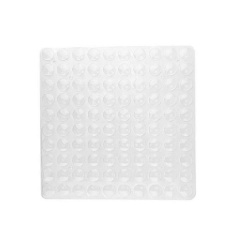 Відбійник для дверей Dory d=8мм h=3мм прозорий силіконовий 100 штук (DR050862) Дніпро