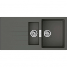 Кухонная мойка Hansgrohe S52 врезная 980х480х190мм, серый камень
