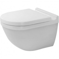 DURAVIT STARCK 3 унитаз подвесной 36*54см, Rimless, вкл. крепления Durafix