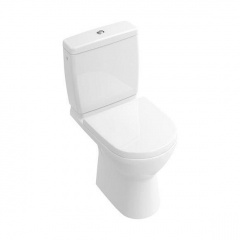 VILLEROY &amp; BOCH O.NOVO унитаз 36*61см напольный, вертикальный смыв, короткая база, горизонтальный выпуск, цвет белый альпин Стрый