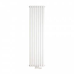 Дизайнерский радиатор Luxrad OVAL 1700x410 мм белый RAL 9003 1420 Вт подкл. ZDC (низ центр 50 мм) Краматорськ