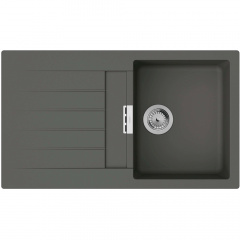 Кухонная мойка Hansgrohe S52 врезная 840х480х190мм серый камень Тячев