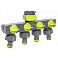 Розподільник з 4 кранами LIME LINE LE-03033K Bradas Гуляйполе