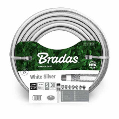 Шланг для поливу NTS WHITE SILVER 1/2" – 20м Bradas Винница