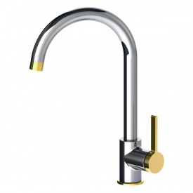 VOLLE MORA смеситель для кухни, 35 мм, cromo+oro