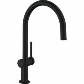 Смеситель кухонный Hansgrohe Talis 220, черный матовый (72804670)