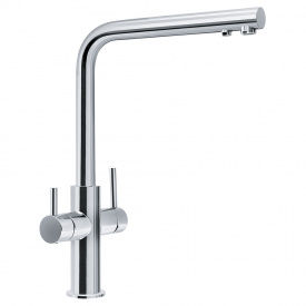 Franke Смеситель для кухни Neptune Clear Water, дл.излива - 220мм, поворотный, 1+1фильтр, хром