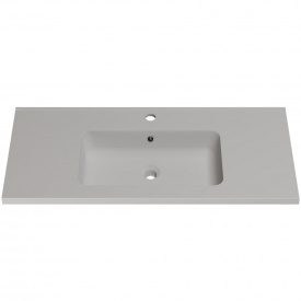 Раковина глянцевая врезная Amidicon Rodeo 100 1000х450 из литого камня