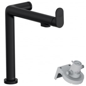 Смеситель для кухни Hansgrohe Aqittura M91 FilterSystem 240 1jet, Matt Black (76804670)
