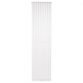 Дизайнерский вертикальный радиатор Betatherm Carrara 1800мм/445мм белый