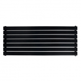 Дизайнерский радиатор отопления ARTTIDESIGN Livorno ІІ G 7/476/1200/50 горизонтальный черный матовый