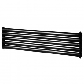 Дизайнерский радиатор отопления ARTTIDESIGN Sora 5/320/1800 горизонтальный черный матовый