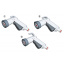 Пістолет для поливу багаторежимний QUICK MINI WHITE LINE Bradas Гуляйполе