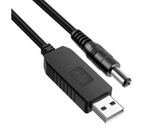 Кабель для роутера VI USB 5V від павербанку на 9v 5,5х2,5 мм