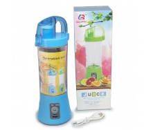 Фітнес блендер з поїлкою Qllipin Juice Smart Cup Fruits QL-602 380ml Блакитний